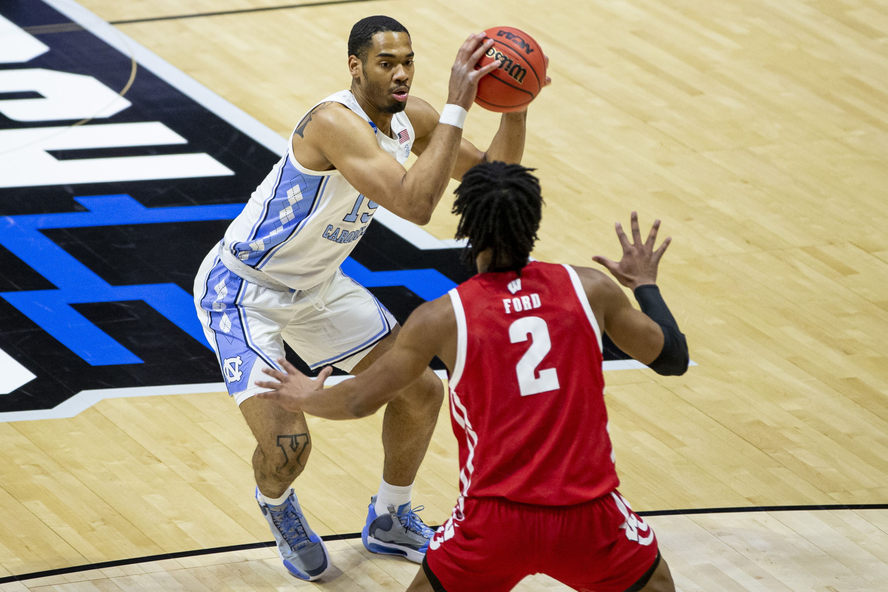 NCAA North Carolina Wisconsin Basketball